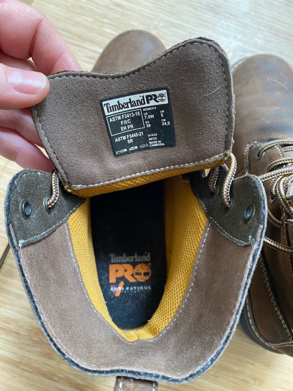 Timberland Womans Work Boots - Picture 5 of 8